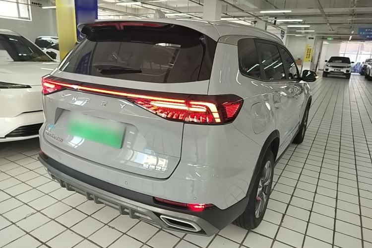 Used Chery Tiggo 8 PRO New Energy 2023 Champion Edition 1.5T 100km Glory Version Rear Right 45 Deg