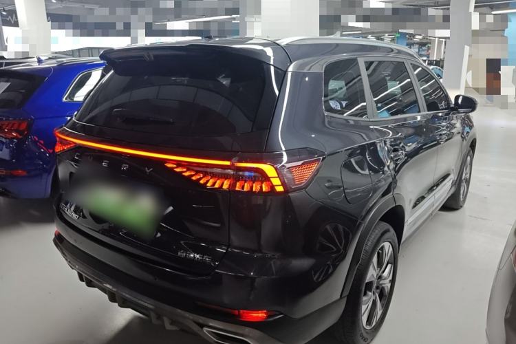 Used Chery Tiggo 8 PRO New Energy 2023 Champion Edition 1.5T 100km Glory Version Rear Right 45 Deg