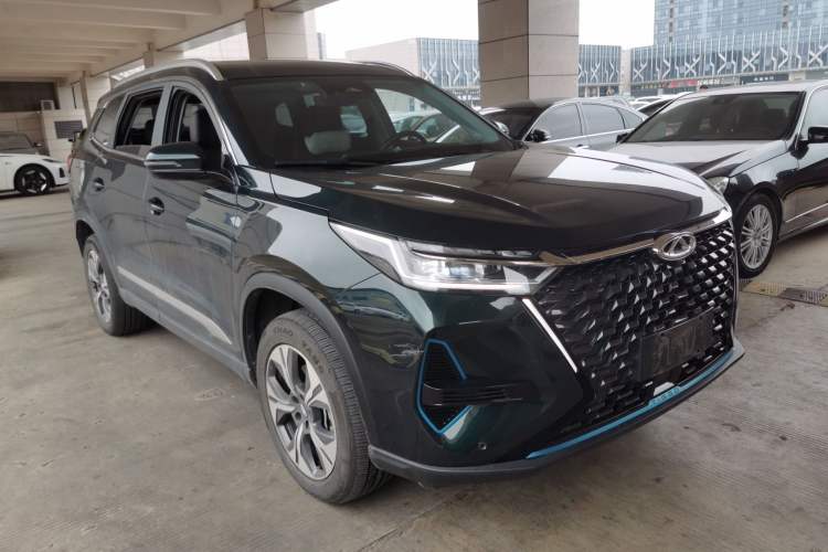 Used Chery Tiggo 8 PRO New Energy 2023 Champion Edition 1.5T 100km King's Version Front Right 45 Deg