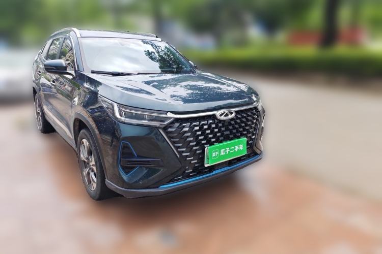 Used Chery Tiggo 8 PRO New Energy 2023 Champion Edition 1.5T 100km King's Version Front Right 45 Deg