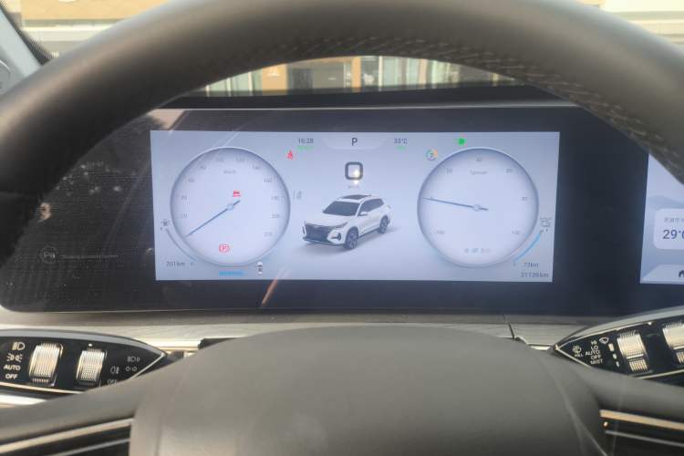 Used Chery Tiggo 8 PRO New Energy 2023 Champion Edition 1.5T 100km King's Version Instrument Cluster