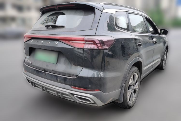 Used Chery Tiggo 8 PRO New Energy 2023 Champion Edition 1.5T 100km Glory Version Rear Right 45 Deg