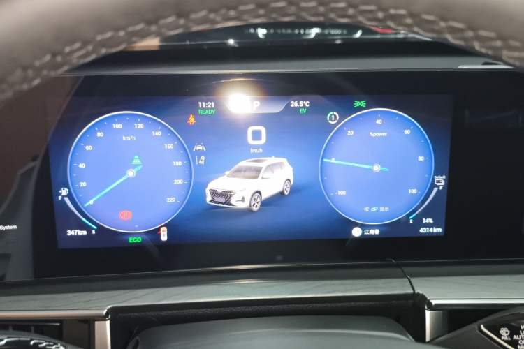 Used Chery Tiggo 8 PRO New Energy 2023 Champion Edition 1.5T 100km Glory Version Instrument Cluster