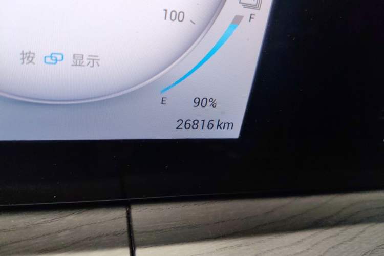 Used Chery Tiggo 8 PRO New Energy 2023 Champion Edition 1.5T 100km Glory Version Odometer Close Up