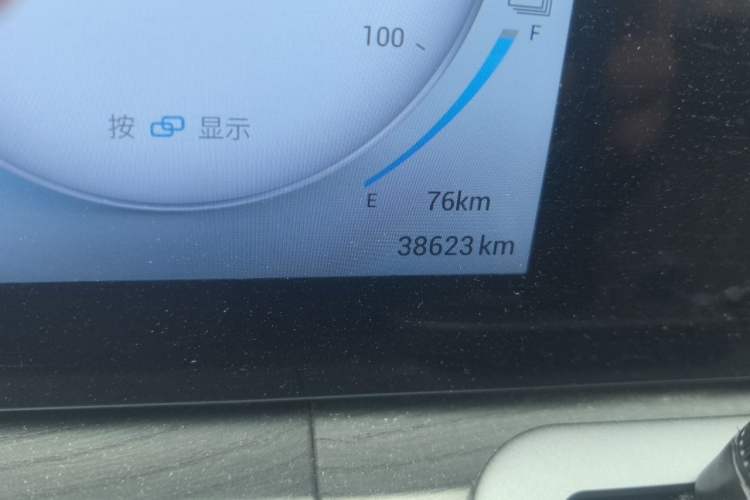 Used Chery Tiggo 8 PRO New Energy 2023 Champion Edition 1.5T 100km King's Version Odometer Close Up