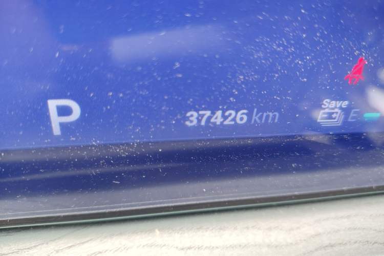 Used Chery Tiggo 8 PRO New Energy 2023 1.5T Enjoyment Edition Odometer Close Up