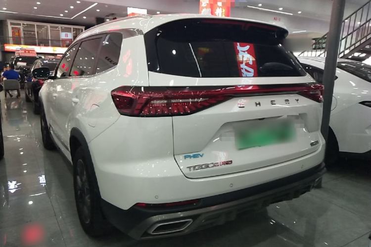 Used Chery Tiggo 8 PRO New Energy 2023 Champion Edition 1.5T 100km King's Version Rear Left 45 Deg