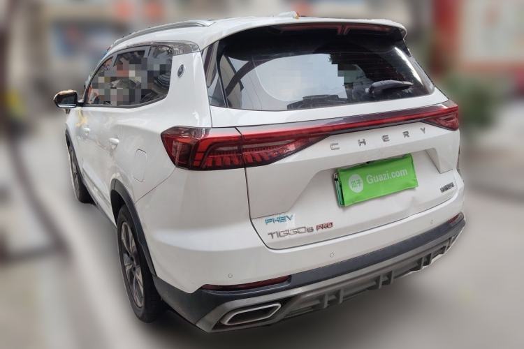 Used Chery Tiggo 8 PRO New Energy 2023 Champion Edition 1.5T 100km Glory Version Rear Left 45 Deg