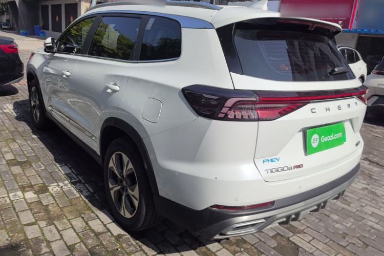Used Chery Tiggo 8 PRO New Energy 2023 Champion Edition 1.5T 100km King's Version Rear Left 45 Deg