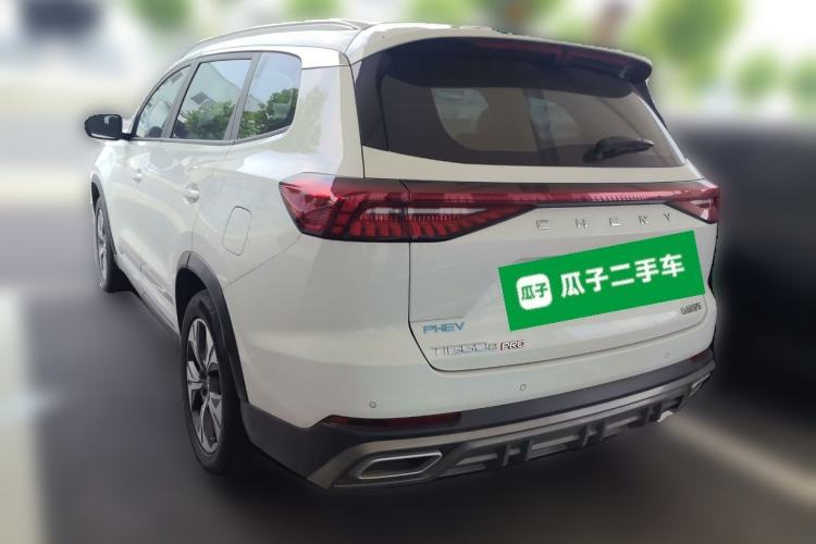 Used Chery Tiggo 8 PRO New Energy 2023 Champion Edition 1.5T 100km Glory Version Rear Left 45 Deg