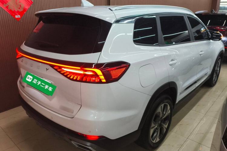 Used Chery Tiggo 8 PRO New Energy 2023 Champion Edition 1.5T 100km Glory Version Rear Right 45 Deg