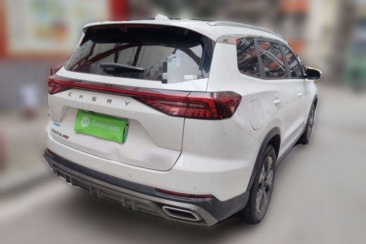 Used Chery Tiggo 8 PRO New Energy 2023 Champion Edition 1.5T 100km Glory Version Rear Right 45 Deg