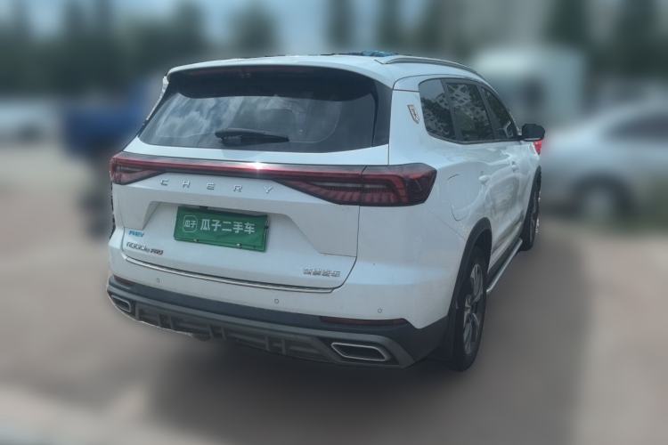 Used Chery Tiggo 8 PRO New Energy 2023 Champion Edition 1.5T 100km King's Version Rear Right 45 Deg