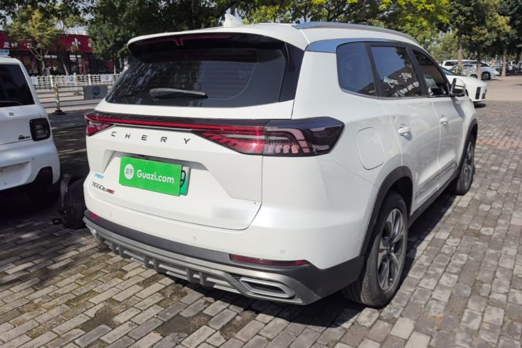 Used Chery Tiggo 8 PRO New Energy 2023 Champion Edition 1.5T 100km King's Version Rear Right 45 Deg