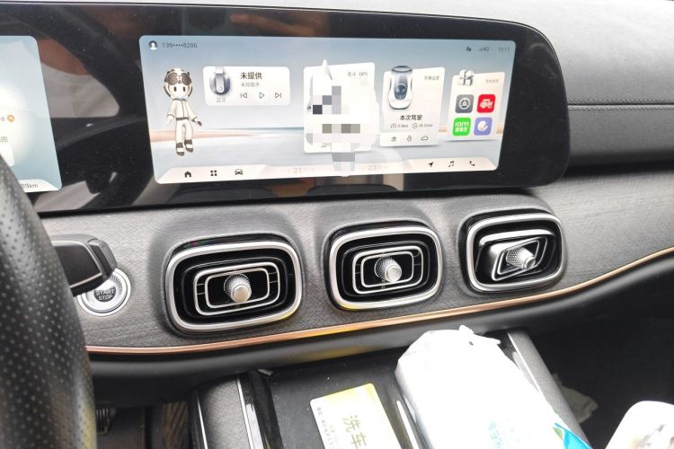 Used Chery Tiggo 9 2023 2.0T Dual-Clutch Two-Wheel Drive Luxury Edition 5 Seats Audio And AC Panel