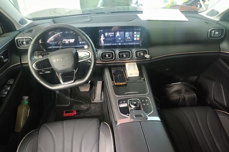 Used Chery Tiggo 9 2023 2.0T Automatic Two-Wheel Drive Prestige Edition 5 Seats Center Console