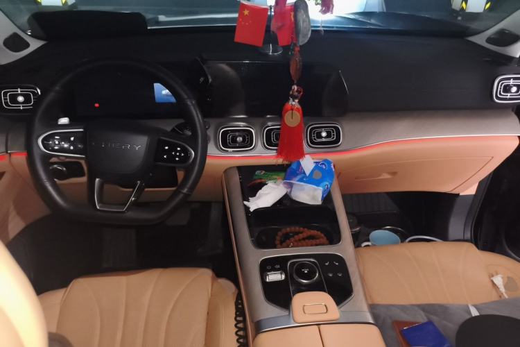 Used Chery Tiggo 9 2023 Facelift 2.0T Automatic All-Wheel Drive Ultimate Edition 5 Seats Center Console