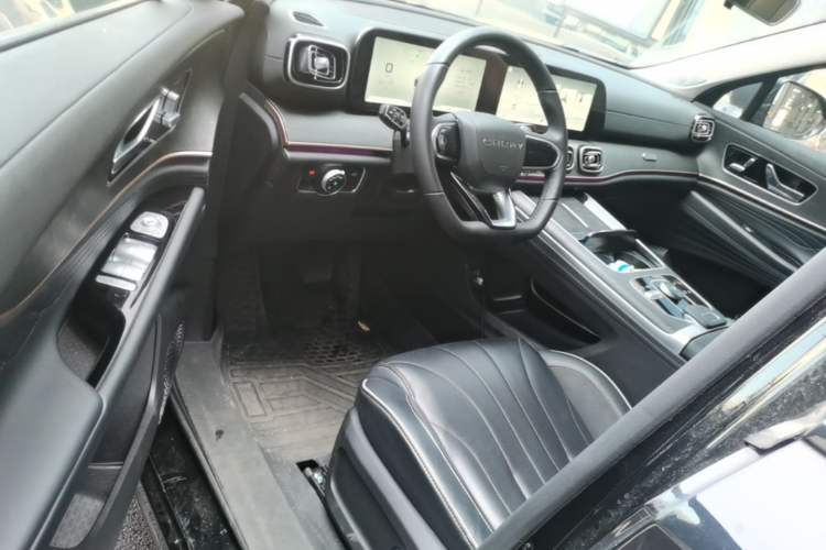Used Chery Tiggo 9 2023 2.0T Dual-Clutch Two-Wheel Drive Luxury Edition 5 Seats Driver Seat