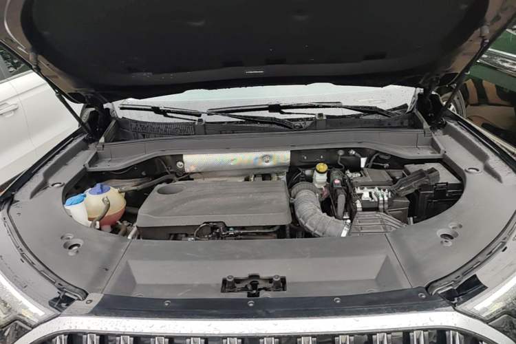 Used Chery Tiggo 9 2023 2.0T Dual-Clutch Two-Wheel Drive Luxury Edition 7 Seats Engine Bay