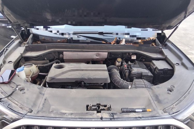 Used Chery Tiggo 9 2023 2.0T Dual-Clutch Two-Wheel Drive Luxury Edition 5 Seats Engine Bay