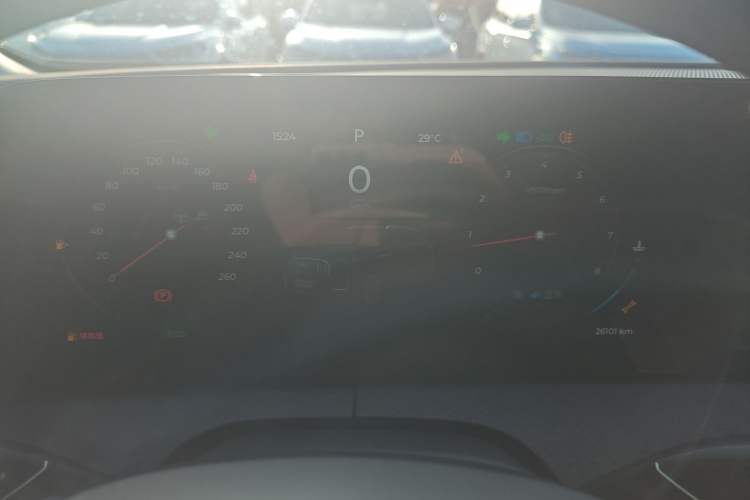 Used Chery Tiggo 9 2023 2.0T Dual-Clutch Two-Wheel Drive Luxury Edition 7 Seats Instrument Cluster