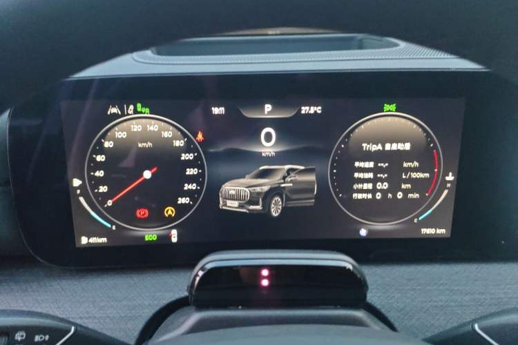 Used Chery Tiggo 9 2023 2.0T Dual-Clutch Two-Wheel Drive Prestige Version 5 Seats Instrument Cluster