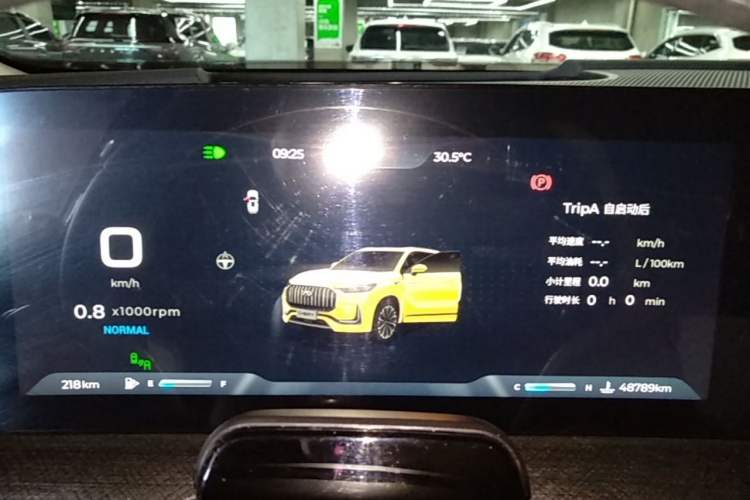 Used Chery Tiggo 9 2023 2.0T Dual-Clutch Two-Wheel Drive Prestige Version 5 Seats Instrument Cluster