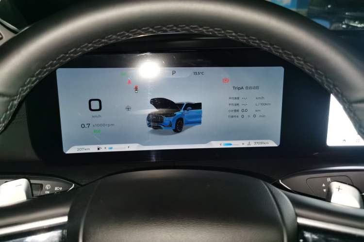 Used Chery Tiggo 9 2023 2.0T Dual-Clutch Two-Wheel Drive Luxury Edition 5 Seats Instrument Cluster