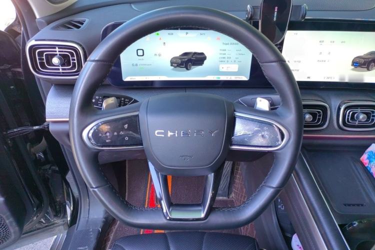 Used Chery Tiggo 9 2023 2.0T Dual-Clutch Two-Wheel Drive Luxury Edition 5 Seats Steering Wheel