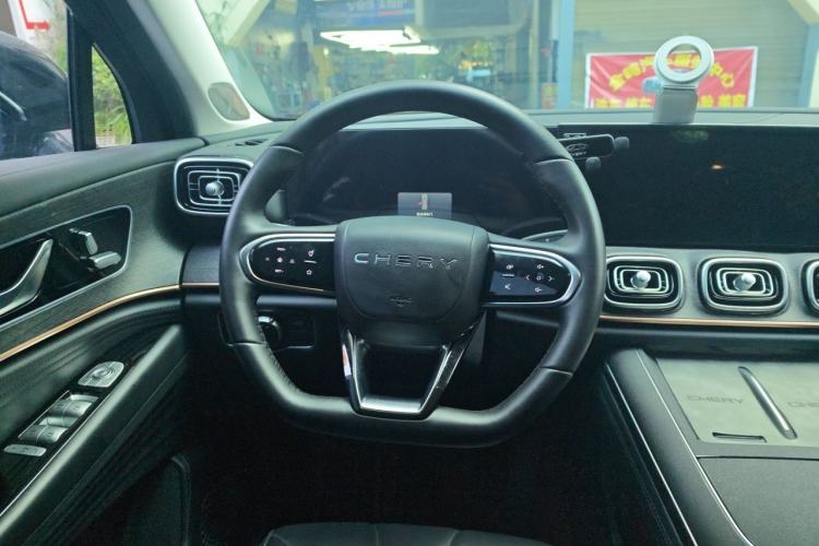 Used Chery Tiggo 9 2023 Updated Version 2.0T Automatic Two-Wheel Drive Luxury Edition 7 Seats Steering Wheel