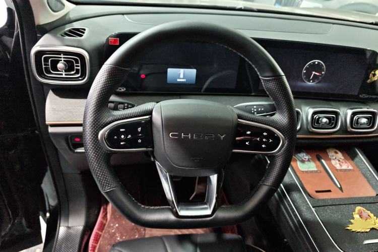 Used Chery Tiggo 9 2023 Facelift 2.0T Automatic All-Wheel Drive Ultimate Edition 5 Seats Steering Wheel