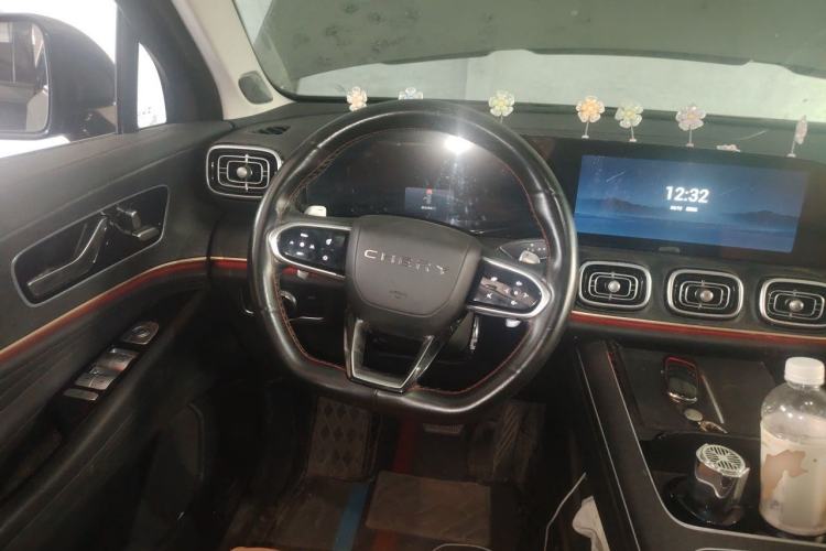 Used Chery Tiggo 9 2023 2.0T Automatic Two-Wheel Drive Luxury Edition 5 Seats Steering Wheel