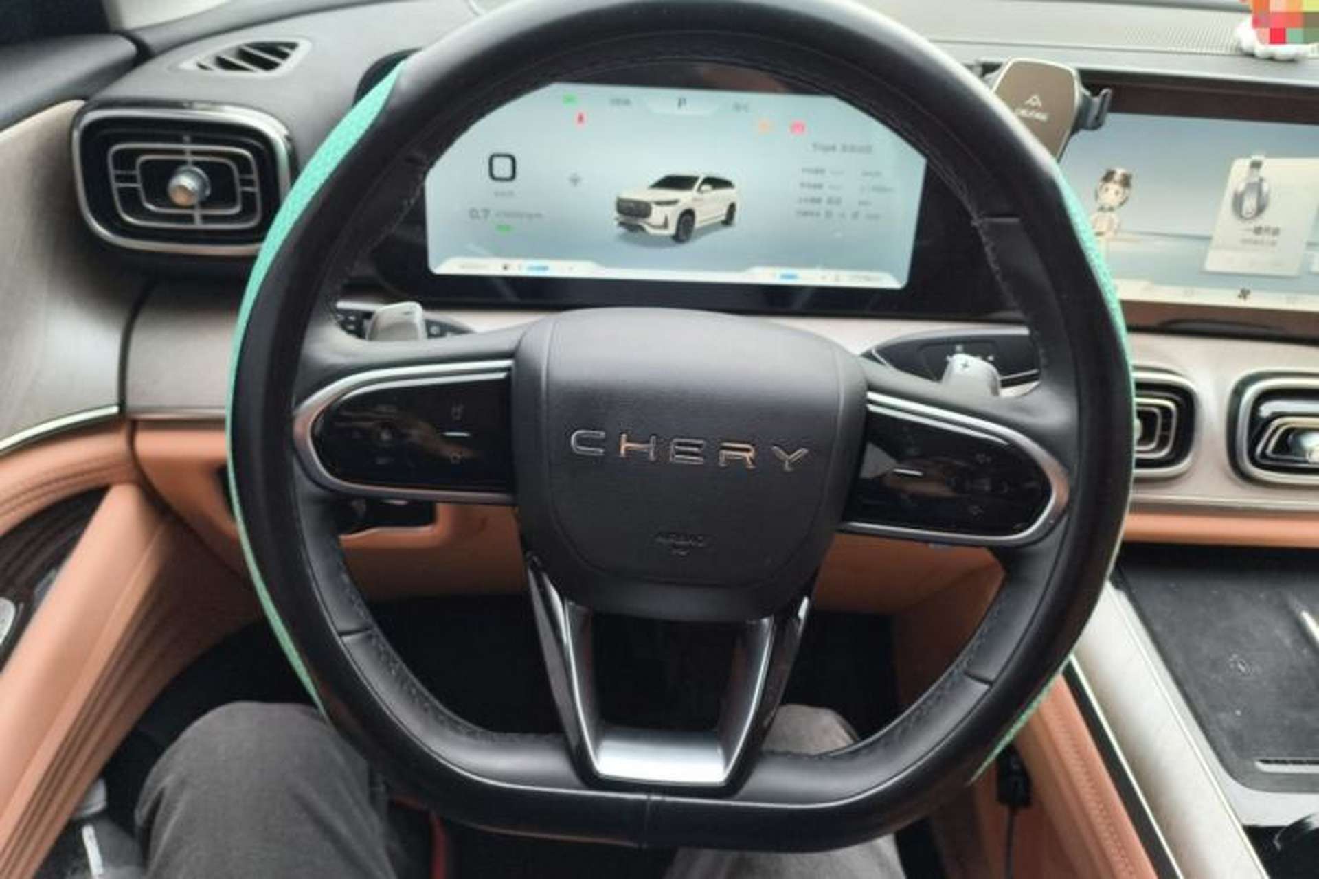 Used Chery Tiggo 9 2023 2.0T Automatic All-Wheel Drive Ultimate Edition 7-Seater Steering Wheel