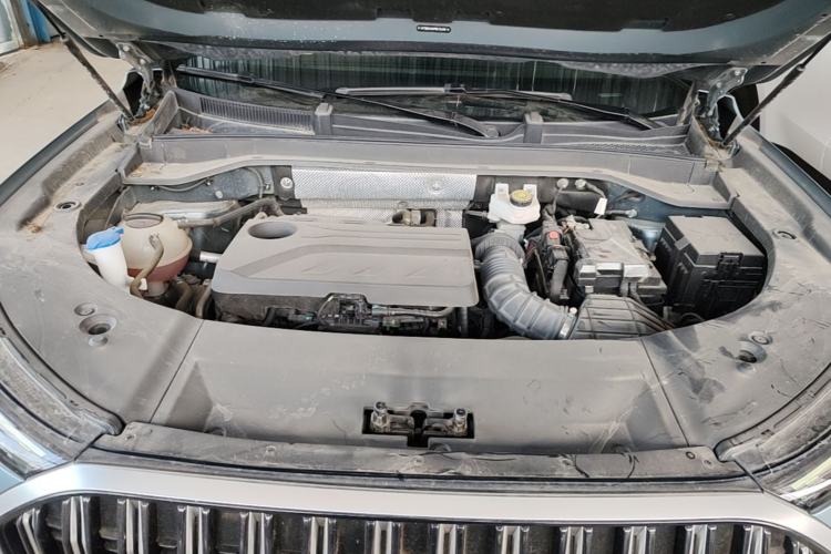 Used Chery Tiggo 9 2023 2.0T Automatic All-Wheel Drive Flagship Version 5 Seats Engine Bay