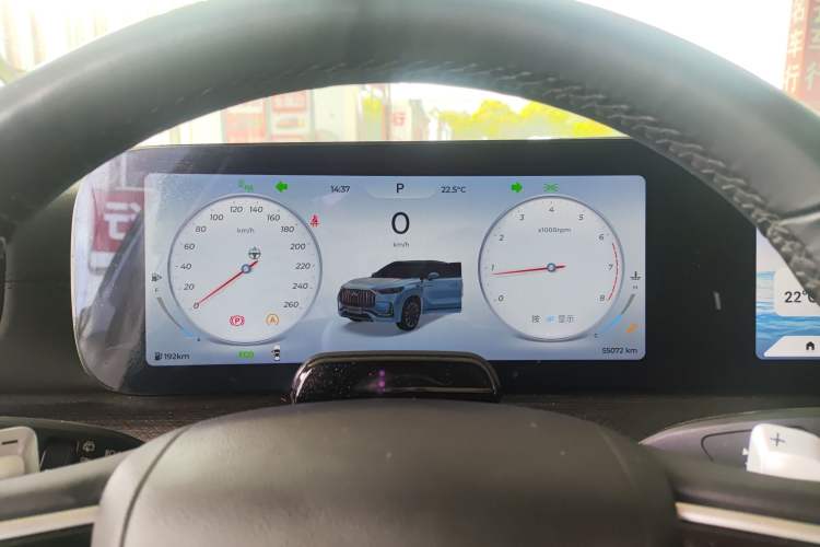 Used Chery Tiggo 9 2023 2.0T Dual-Clutch Two-Wheel Drive Prestige Version 5 Seats Instrument Cluster