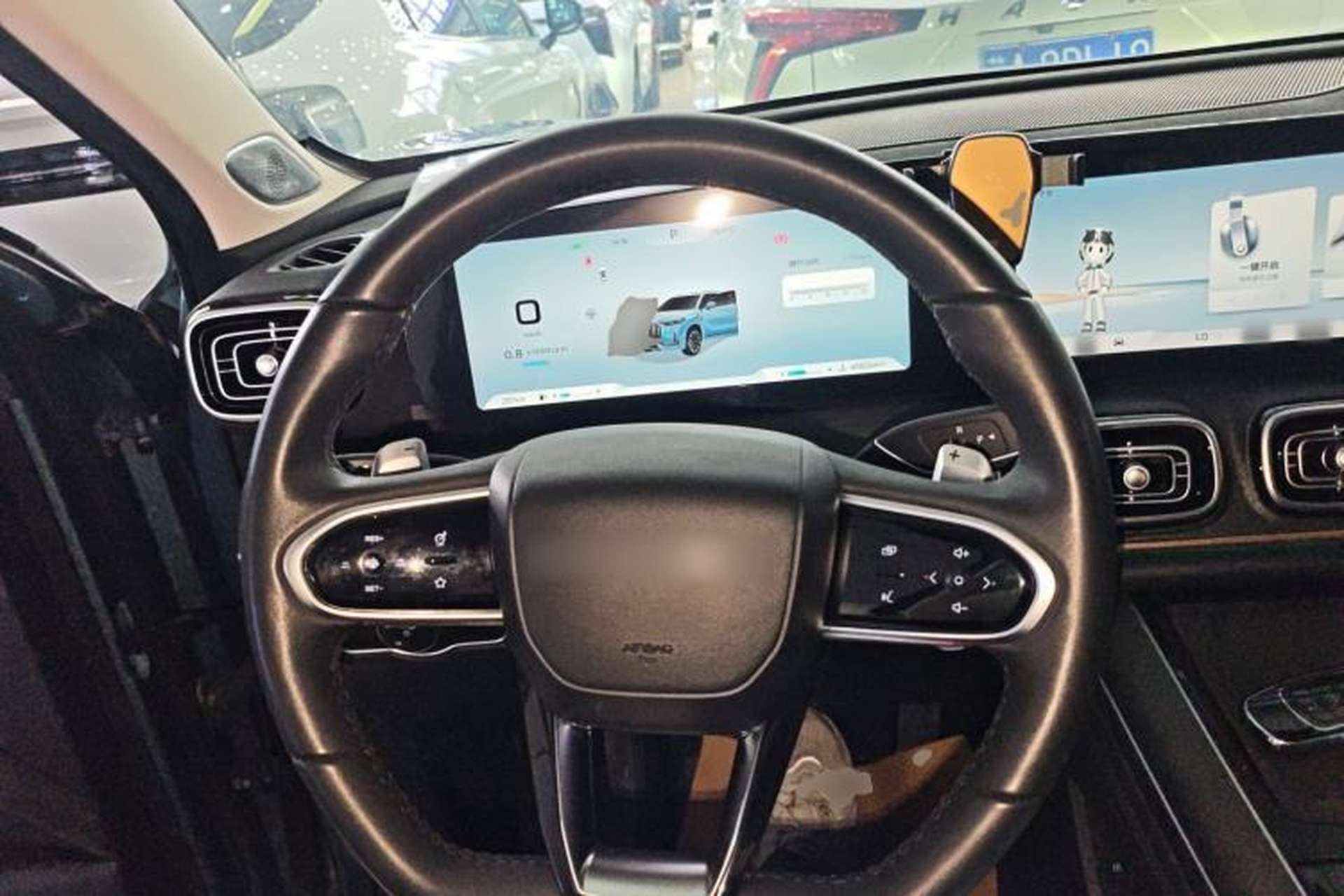 Used Chery Tiggo 9 2023 2.0T Dual-Clutch Two-Wheel Drive Luxury Edition 7 Seats Steering Wheel