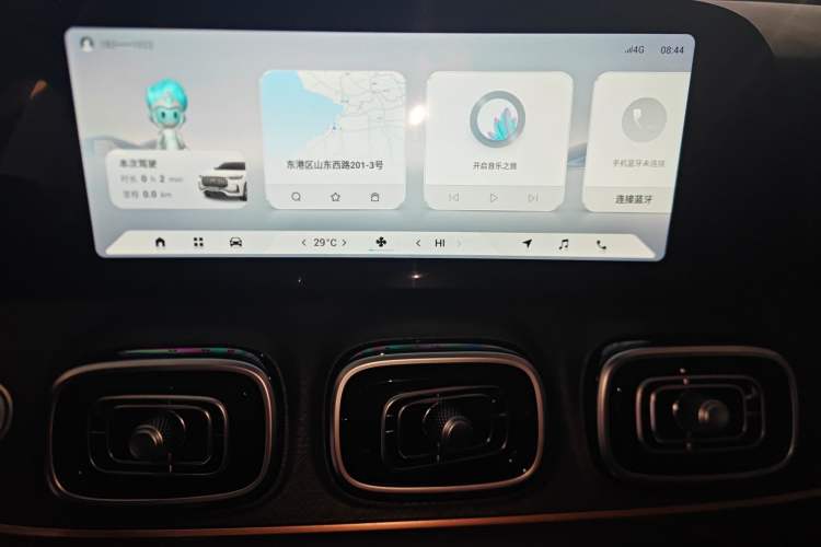 Used Chery Tiggo 9 2023 2.0T Dual-Clutch Two-Wheel Drive Leading Edition 5 Seats Audio And AC Panel