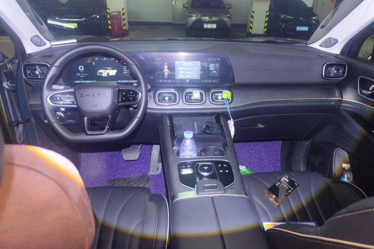 Used Chery Tiggo 9 2023 2.0T Automatic All-Wheel Drive Ultimate Edition 5 Seats Center Console