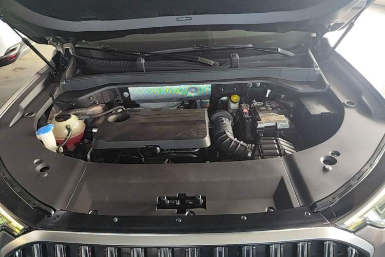 Used Chery Tiggo 9 2023 2.0T Dual-Clutch Two-Wheel Drive Leading Edition 5 Seats Engine Bay
