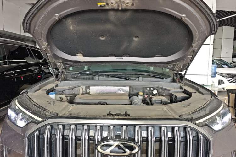 Used Chery Tiggo 9 2023 2.0T Dual-Clutch Two-Wheel Drive Luxury Edition 5 Seats Engine Bay