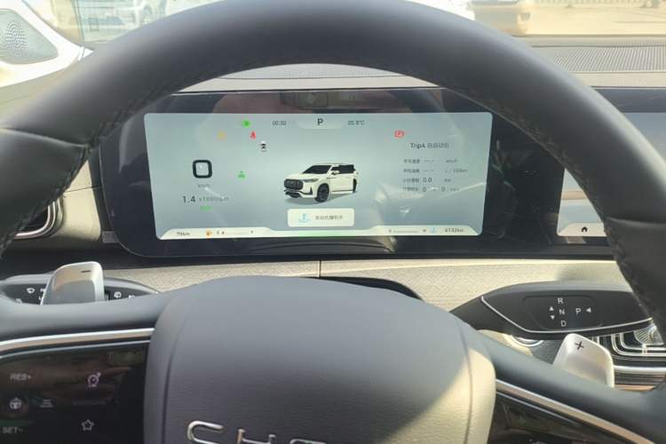 Used Chery Tiggo 9 2023 2.0T Dual-Clutch Two-Wheel Drive Luxury Edition 5 Seats Instrument Cluster