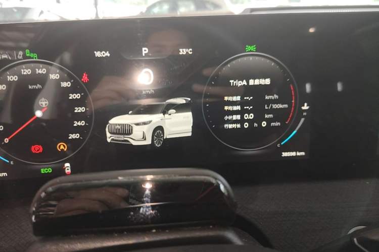 Used Chery Tiggo 9 2023 2.0T Dual-Clutch Two-Wheel Drive Prestige Version 5 Seats Instrument Cluster