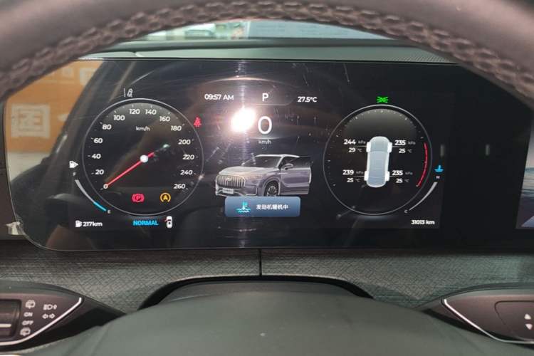 Used Chery Tiggo 9 2023 2.0T Dual-Clutch Two-Wheel Drive Leading Edition 5 Seats Instrument Cluster