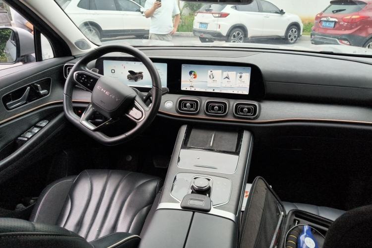 Used Chery Tiggo 9 2023 2.0T Automatic All-Wheel Drive Ultimate Edition 5 Seats Steering Wheel