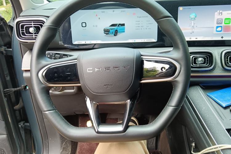Used Chery Tiggo 9 2023 Facelift 2.0T Dual-Clutch Two-Wheel Drive Luxury Edition 7 Seats Steering Wheel