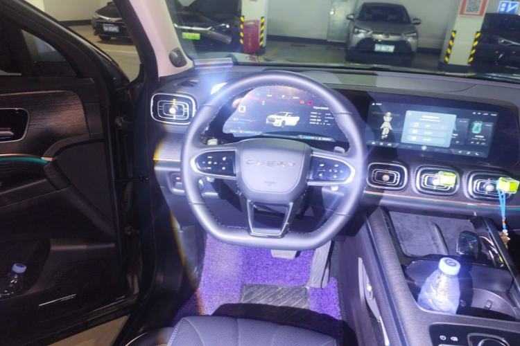 Used Chery Tiggo 9 2023 2.0T Automatic All-Wheel Drive Ultimate Edition 5 Seats Steering Wheel