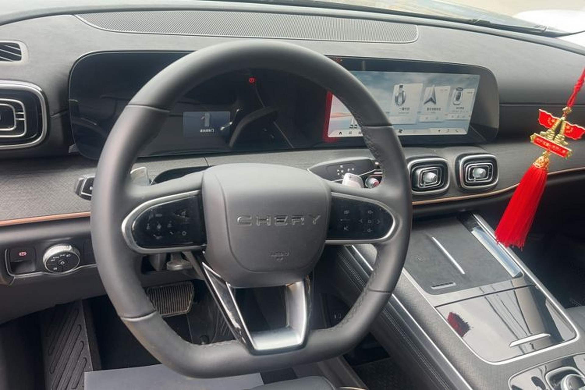 Used Chery Tiggo 9 2023 2.0T Automatic All-Wheel Drive Ultimate Edition 7-Seater Steering Wheel