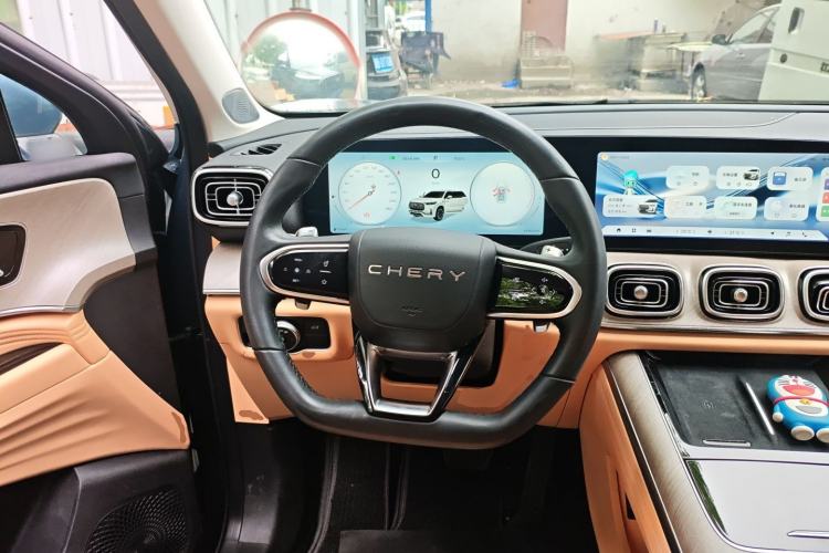Used Chery Tiggo 9 2023 2.0T Automatic All-Wheel Drive Ultimate Edition 5 Seats Steering Wheel