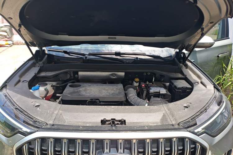 Used Chery Tiggo 9 2023 2.0T Dual-Clutch Two-Wheel Drive Luxury Edition 5 Seats Engine Bay