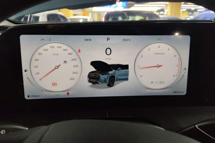 Used Chery Tiggo 9 2023 2.0T Dual-Clutch Two-Wheel Drive Leading Edition 5 Seats Instrument Cluster